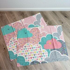 Whimsical Cloud Cotton Pillow Shams Set of 2 by Urban Habitat Kids